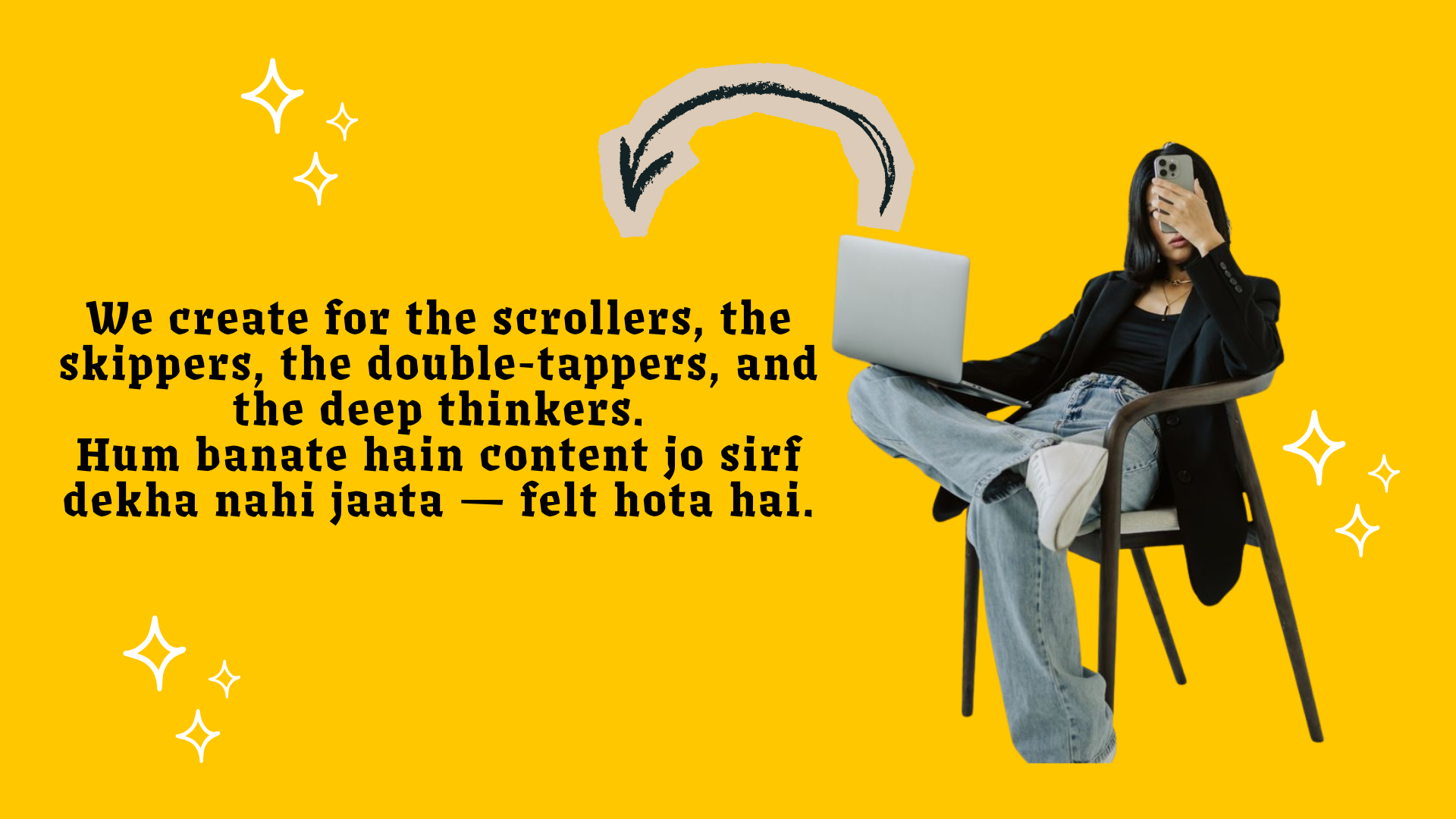 cream and colorful illustration social media marketing presentation (15)